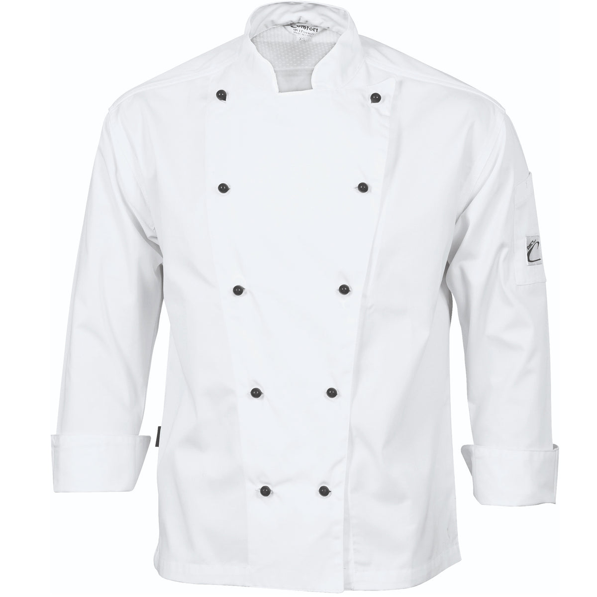 Three Way Air Flow Chef Jacket - Long Sleeve — DNC Workwear colour image