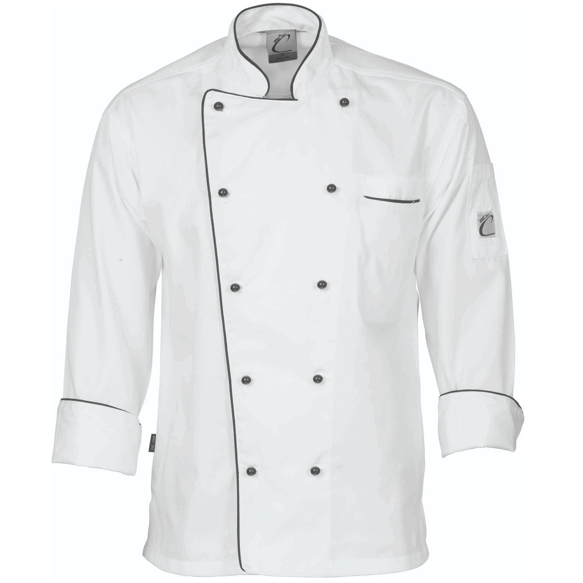 Classic Chef Jacket - Long Sleeve — DNC Workwear colour image