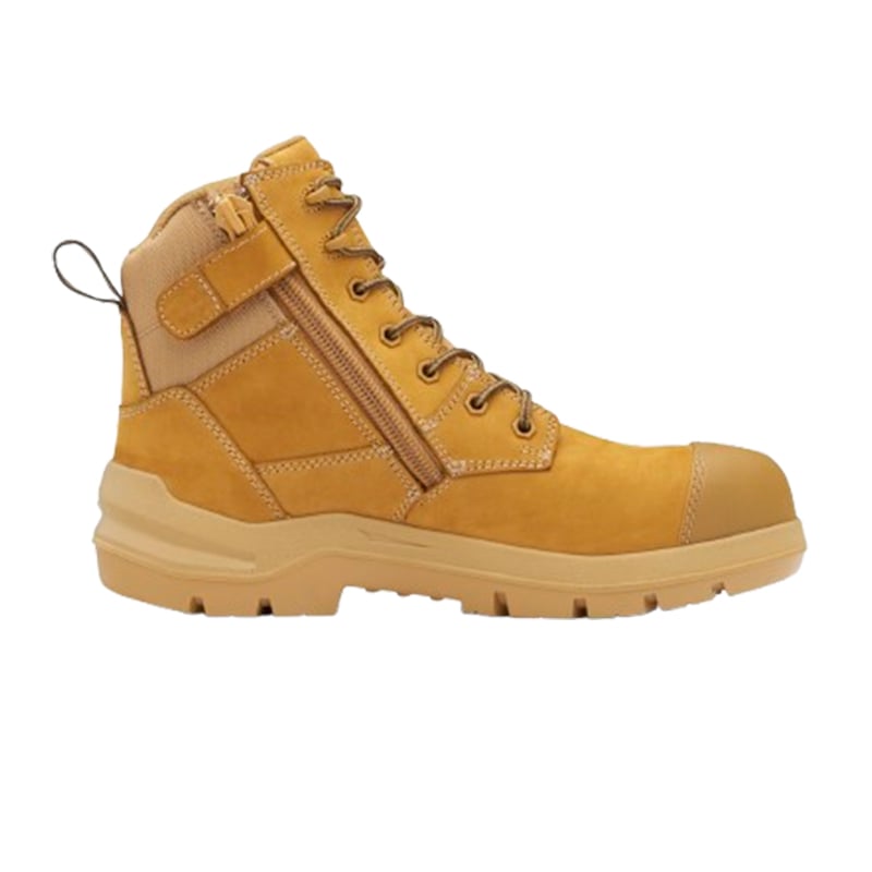 7560 BLUNDSTONE DURAFIT TPU ANTI-STATIC NUBUCK 150MM ZIP SIDE SAFETY BOOT