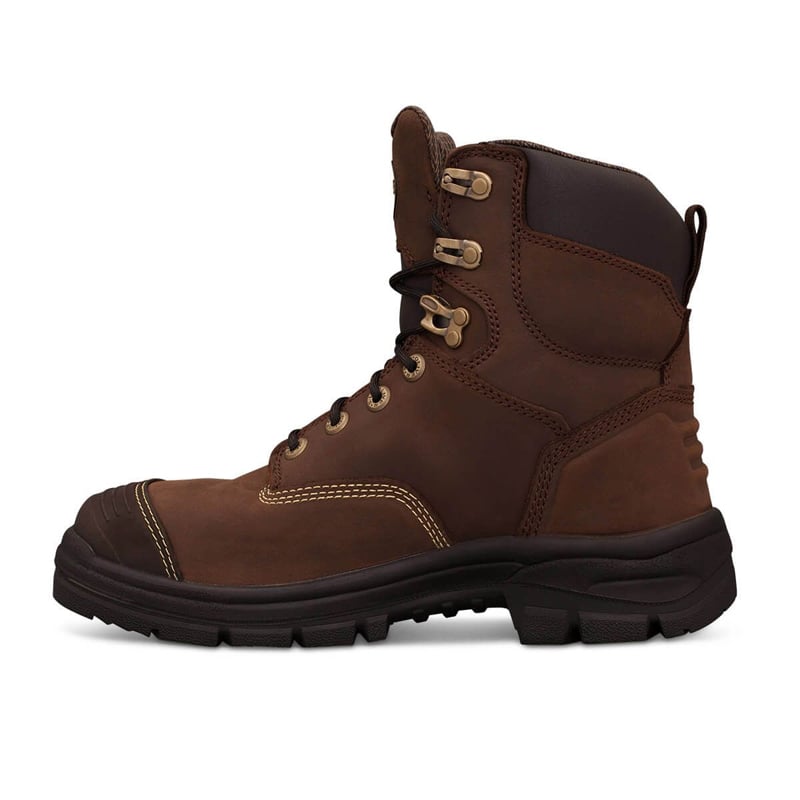 55337 OLIVER 150mm LEATHER LACE UP BOOT LACE LOCKING DEVICE COOLSTEP LINING WATER RESISTANT ANTISTATIC