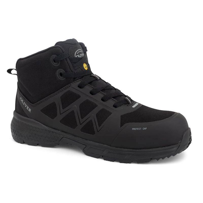 40825 OLIVER LACE UP JOGGER ANKLE BOOT COMPOSITE TOE ESD PROTECTION