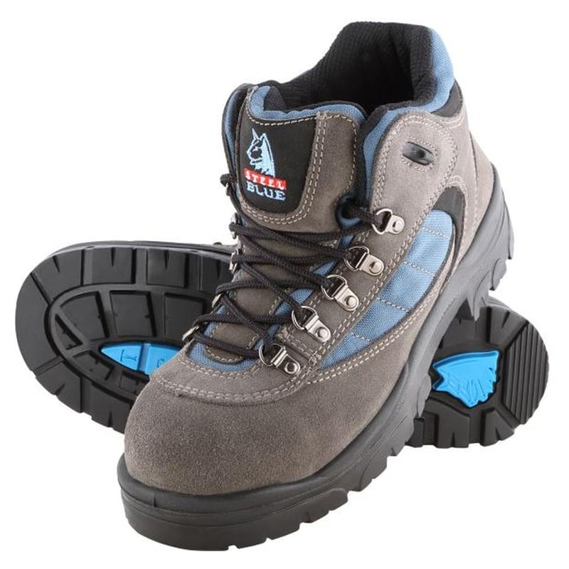 312207 STEEL BLUE WAGGA LACE-UP TPU SOLE