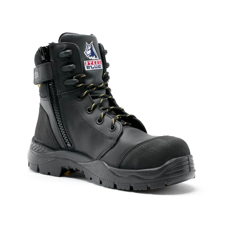 827539 STEEL BLUE TORQUAY EH (ELECTRICAL HAZARD) ANKLE BOOT NITRILE OUTSOLE HEAT RESISTANT