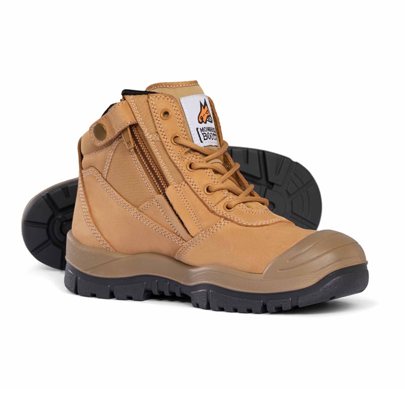 461050 MONGREL ZIP SIDE BOOT WITH BUMP CAP