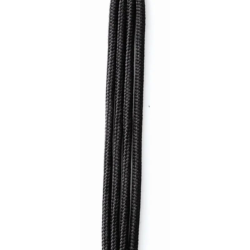 A-000063 STEEL BLUE NYLON SHOE LACES BLACK 90cm