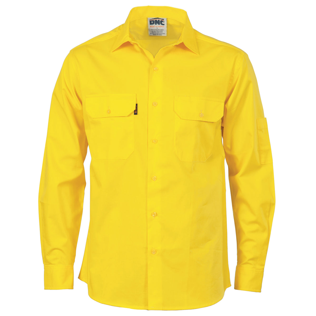 Cool-Breeze Work Shirt- Long Sleeve — DNC Workwear colour image
