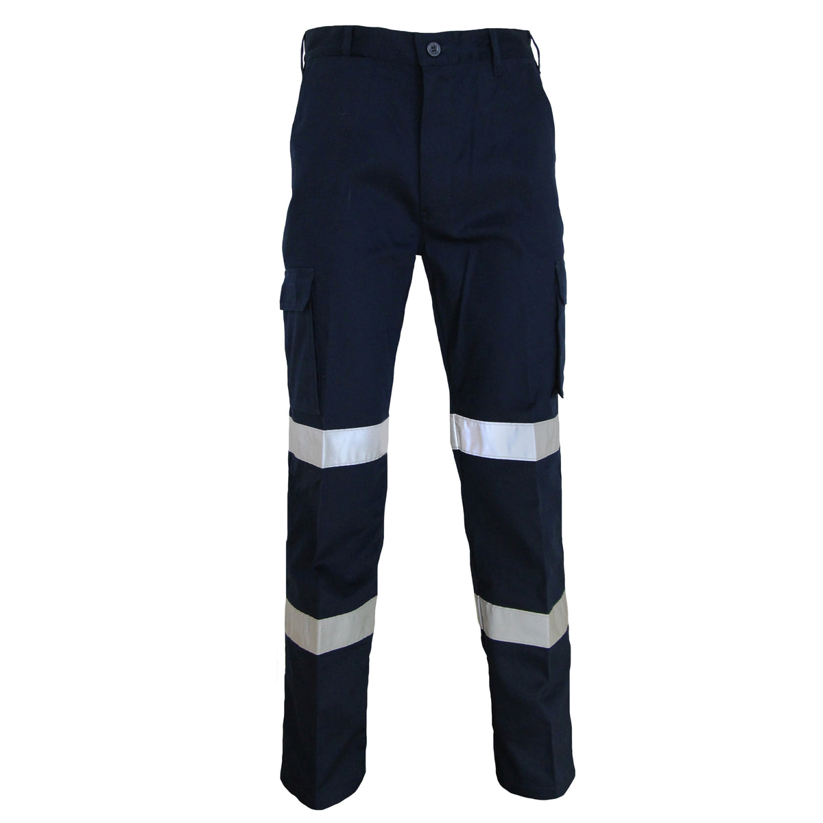 L/W Cotton Biomotion Pants with CSR R/Tape — DNC Workwear colour image