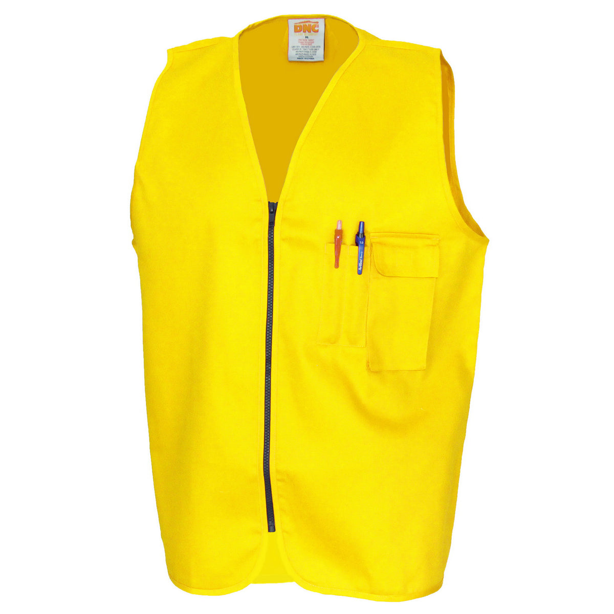 Patron Saint Flame Retardant Drill ARC Rated Safety Vest — DNC Workwear colour image