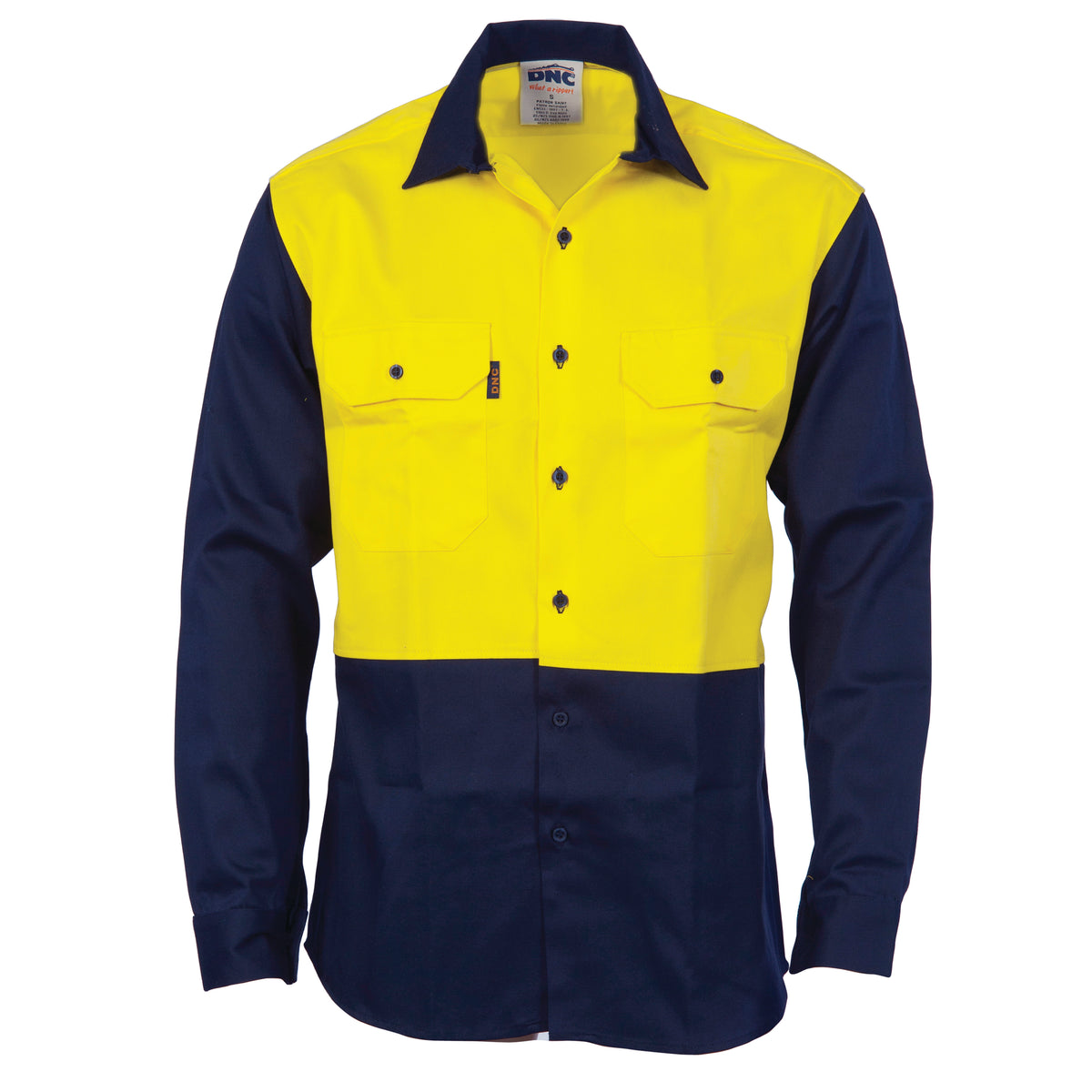 Patron Saint® Flame Retardant Two Tone Drill Shirt - L/S — DNC Workwear colour image