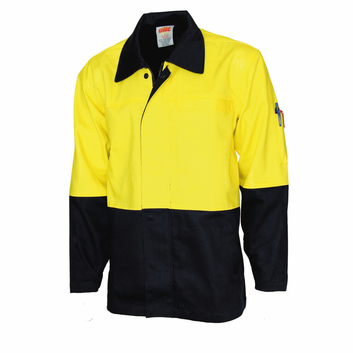 Patron Saint® Flame Retardant Two Tone Drill Welder’s Jacket — DNC Workwear colour image