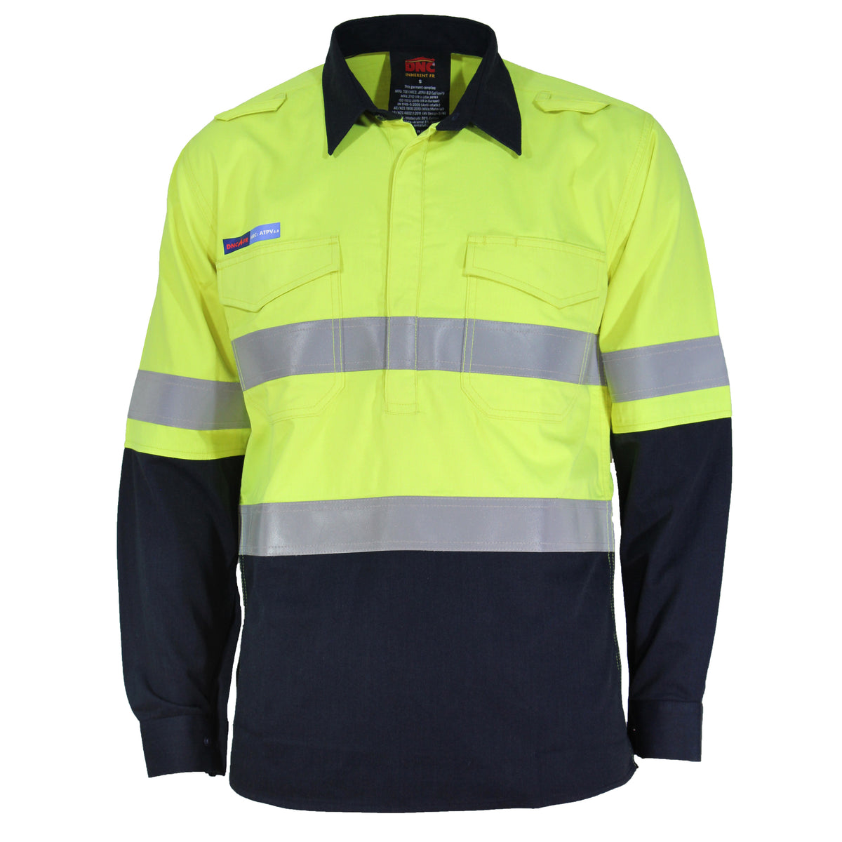 Inherent FR PPE1 Two Tone C/F Lightweight D/N Shirt — DNC Workwear colour image