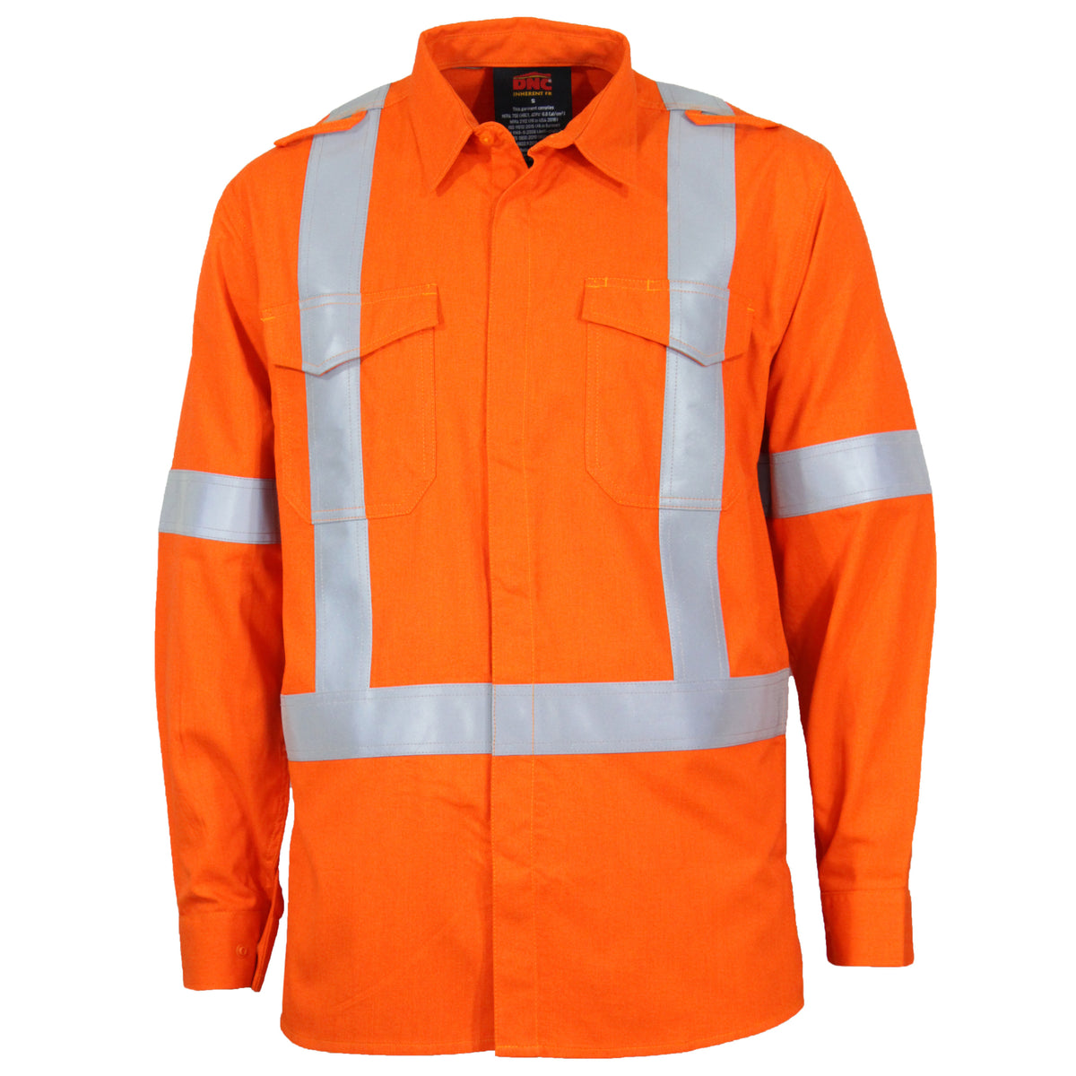 Inherent FR "X" Back PPE1 D/N Shirt — DNC Workwear colour image