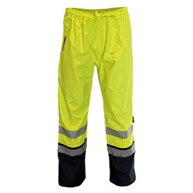 HiVis FR & HRC2 D/N Rain Pants — DNC Workwear colour image
