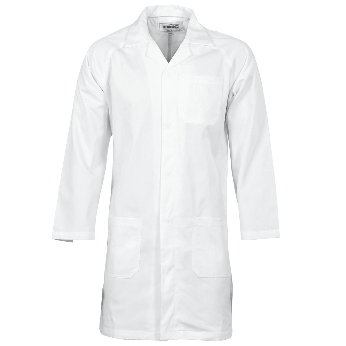 Polyester cotton dust coat (Lab Coat) — DNC Workwear colour image