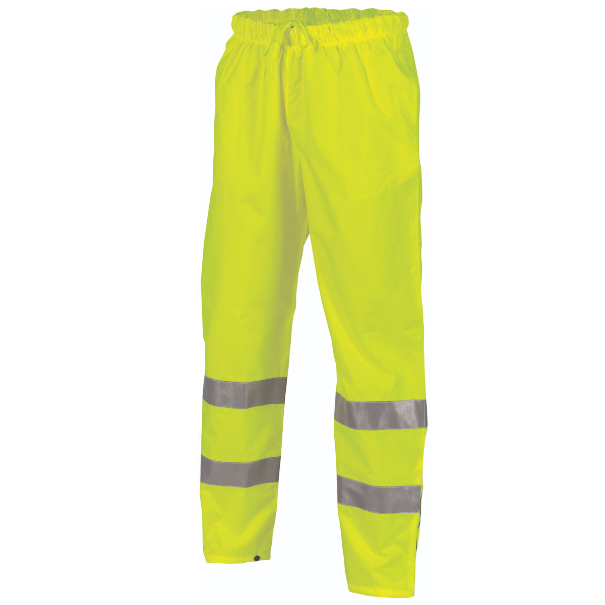 HiVis D/N Rain Pants with CSR R/Tape — DNC Workwear colour image