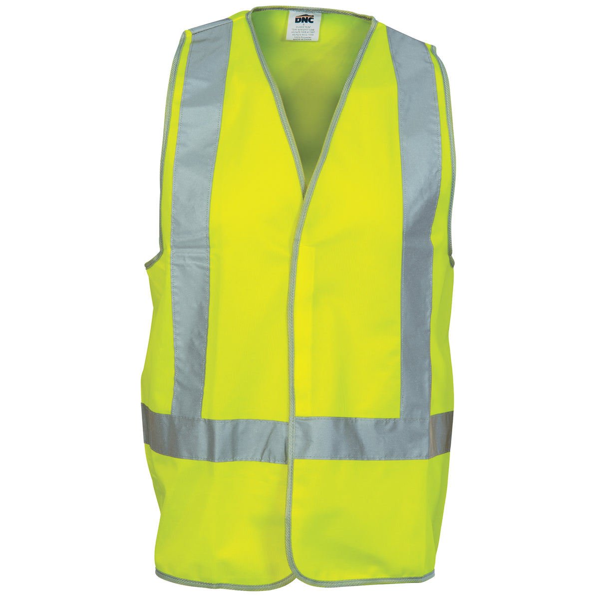 Day/Night Safety Vest with H-Pattern CSR R/Tape — DNC Workwear colour image