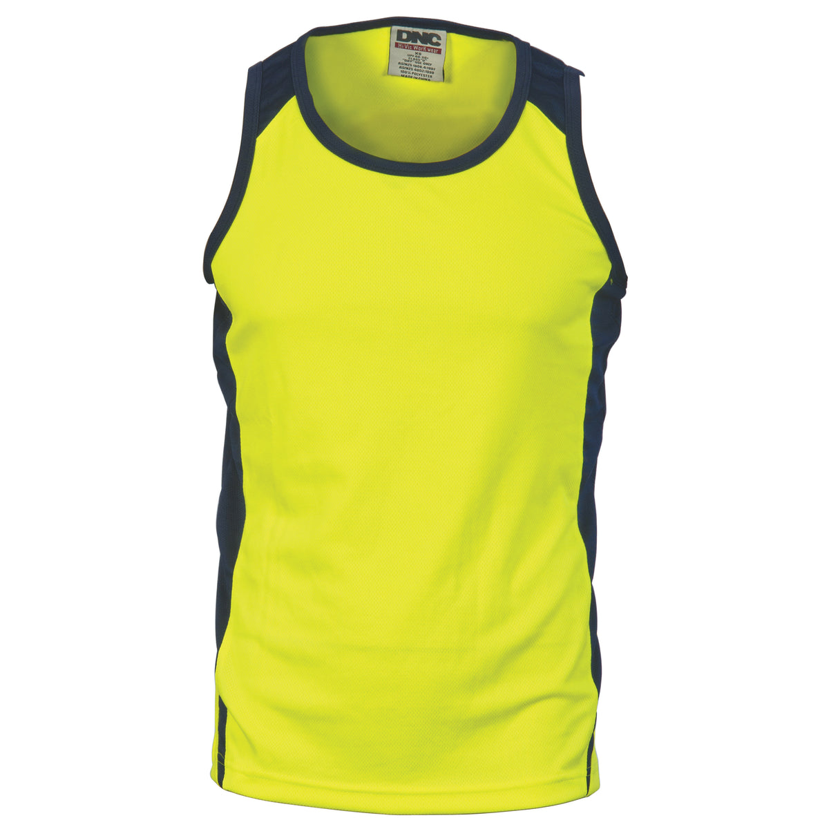 Cool Breathe Action Singlet — DNC Workwear colour image