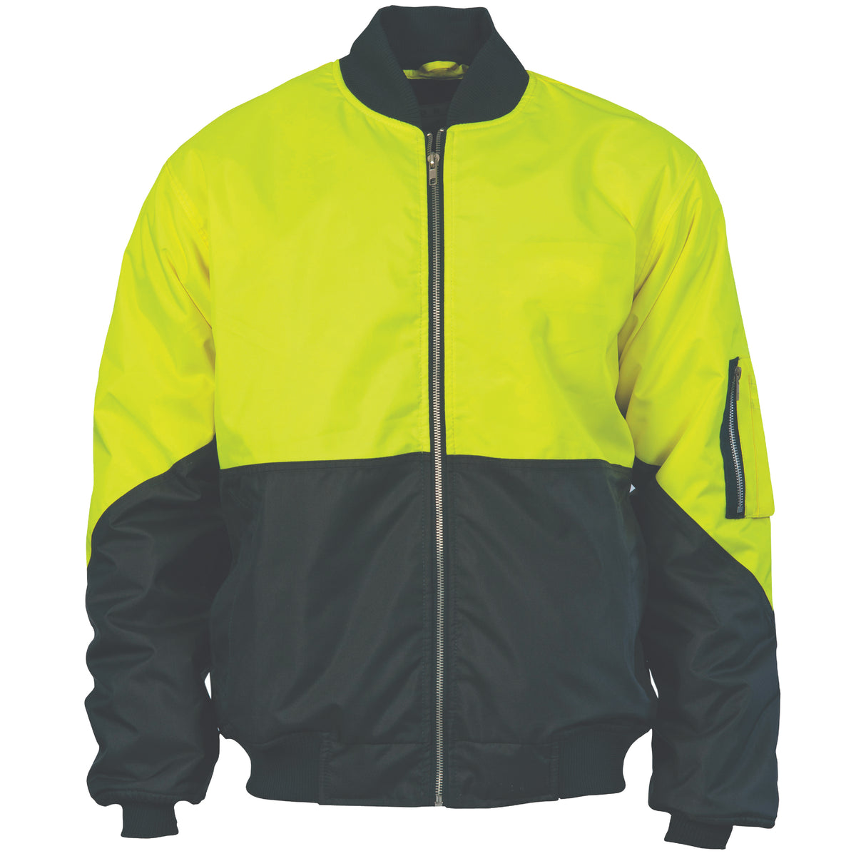 HiVis Two Tone Flying Jacket — DNC Workwear colour image