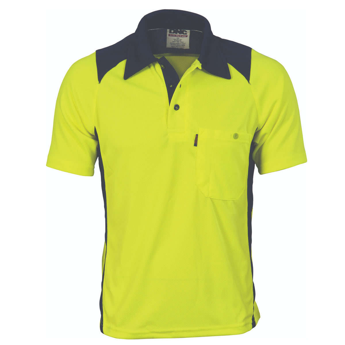 Cool-Breathe Action Polo Shirt - Short Sleeve — DNC Workwear colour image