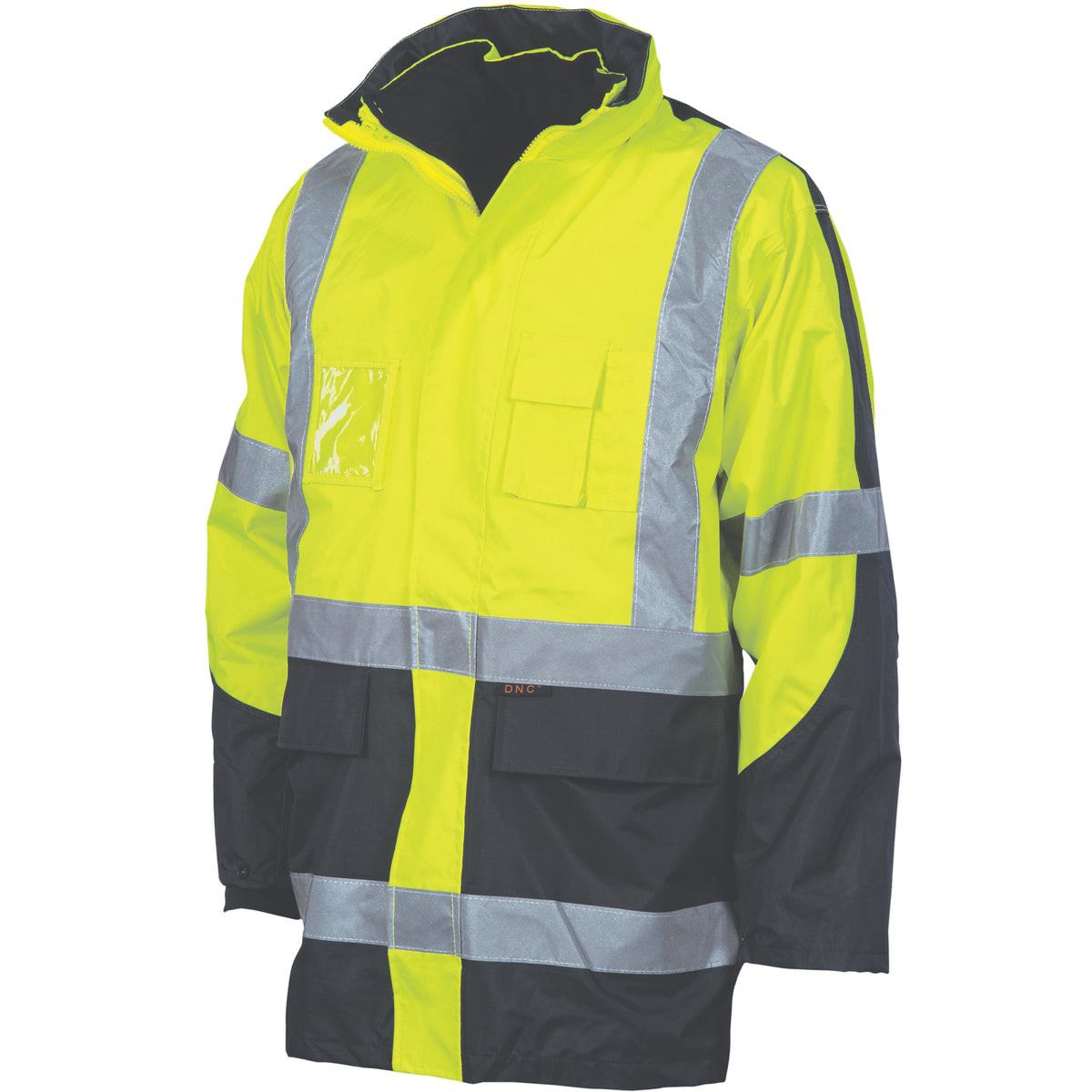 HiVis "X" Back Two Tone D/N “6 IN 1” Contrast Jacket
(Outer Jacket and Inner Vest can be sold separ — DNC Workwear colour image