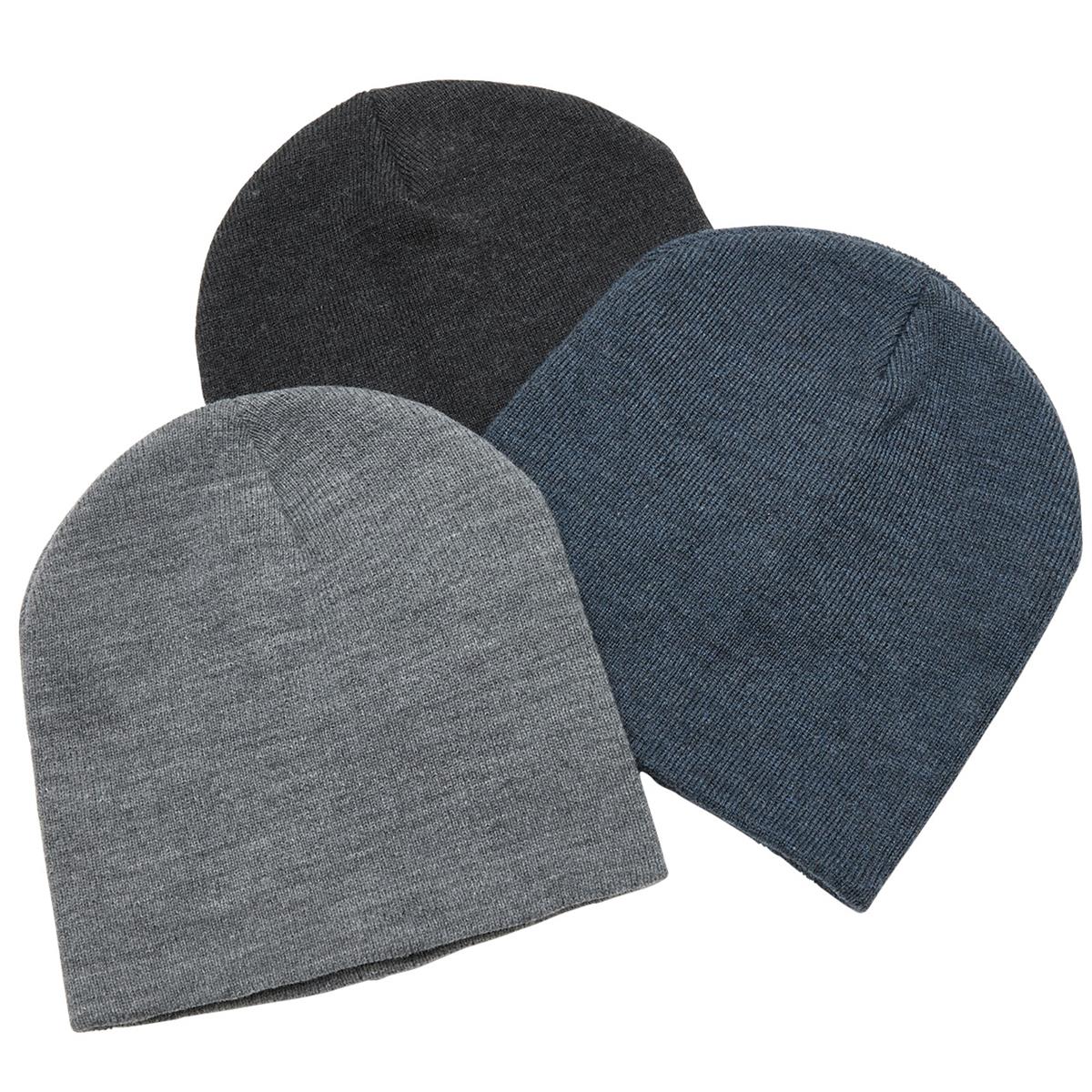 Heather Skull Beanie — image 5
