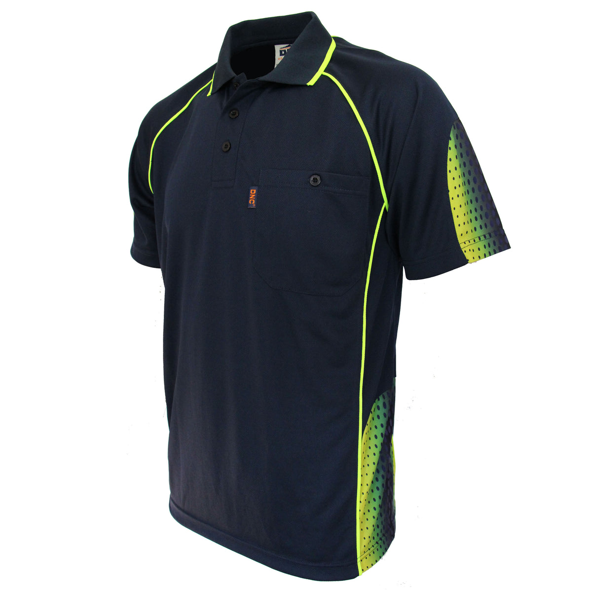 Galaxy Sublimated Polo — DNC Workwear colour image