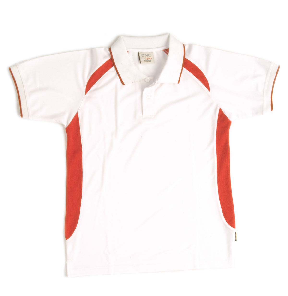 Kids Air Flow Contrast Raglan Mesh Polo — DNC Workwear colour image