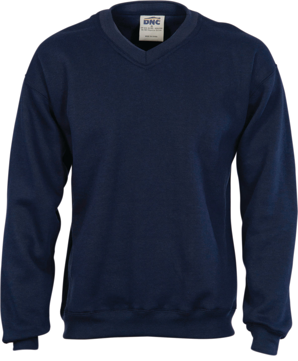 V-Neck Fleecy Sweatshirt (Sloppy Joe) — DNC Workwear colour image