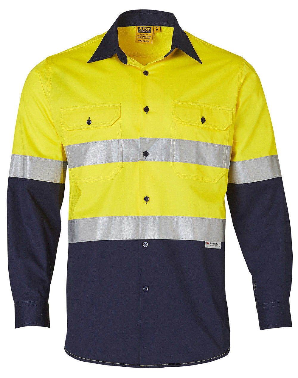 SW60 Fluoro Yellow / Navy