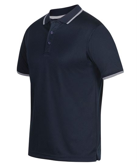 Podium Jacquard Contrast Polo