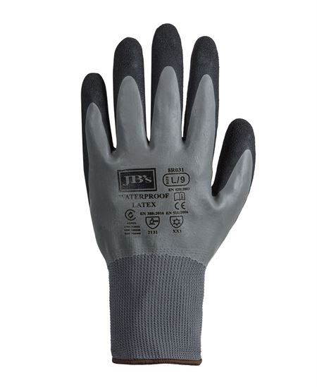 JB's Waterproof Double Latex Coated Glove (5 pack)