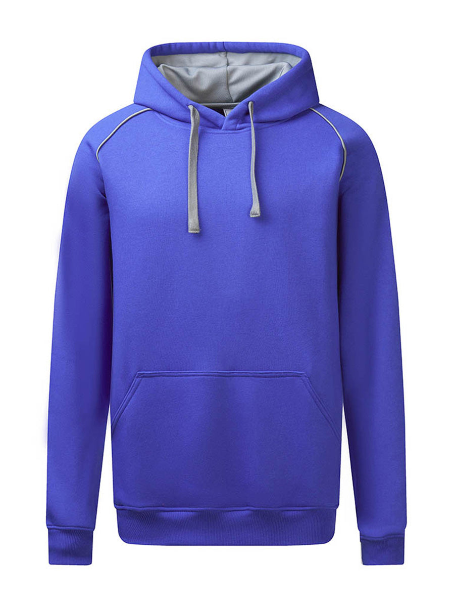 Inner Hood Contrast Fleecy Hoodie (CJ2408)