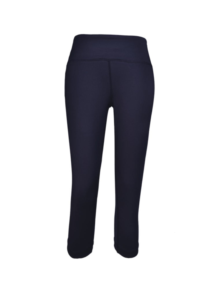 Ladies High Waisted 3/4 Length Gym Tight (CK1485)