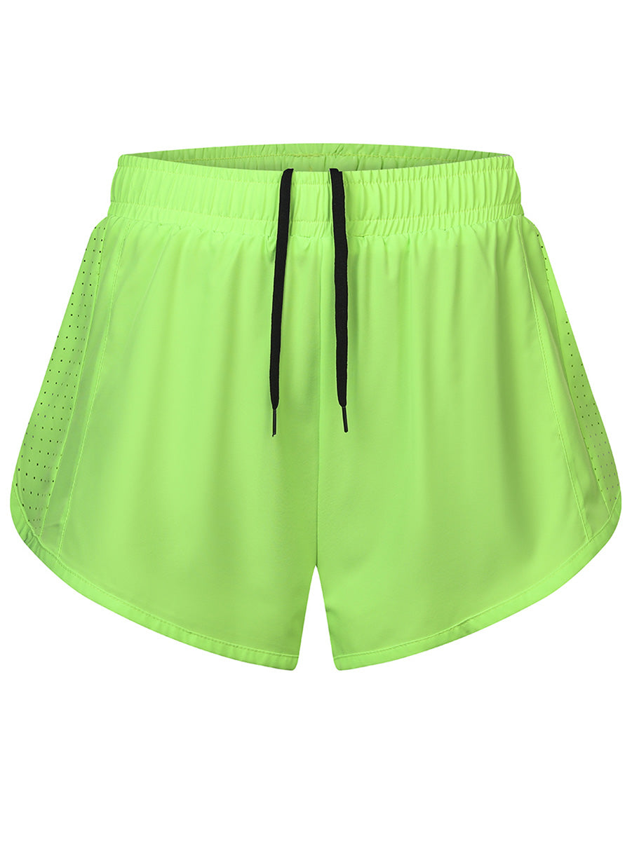 Womens Double Layer Shorts (CK2413)