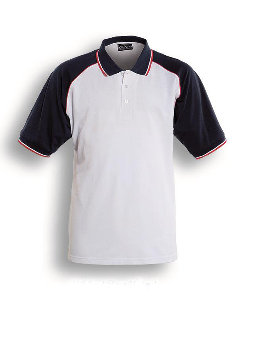 Unisex Adults Three Tone Polo (CP0360)