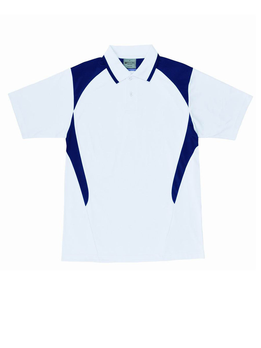 Kids Honey Comb Contrast Panel Polo (CP1216)