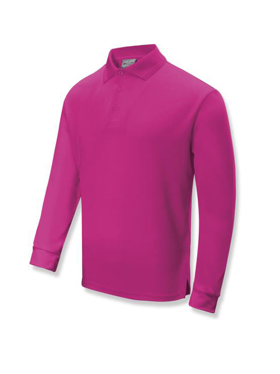 Kids Sun Smart Long Sleeve Polo (CP1633)
