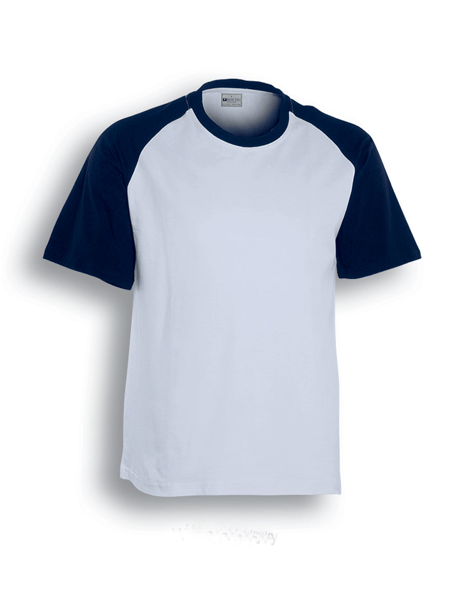 Unisex Adults Raglan Sleeve Tee Shirt (CT0332)