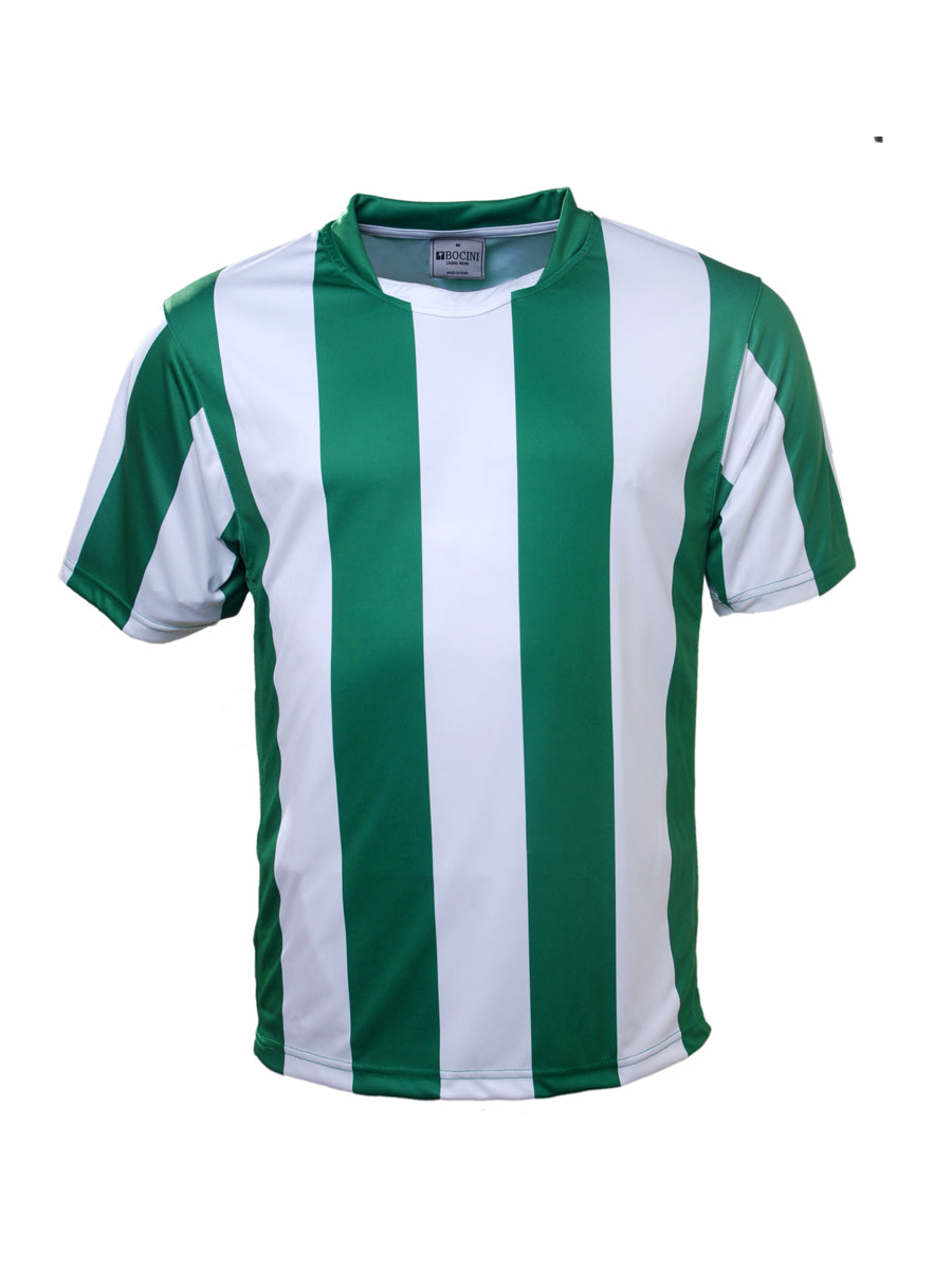 Kids Sublimated Striped Football Jersey (CT1101)