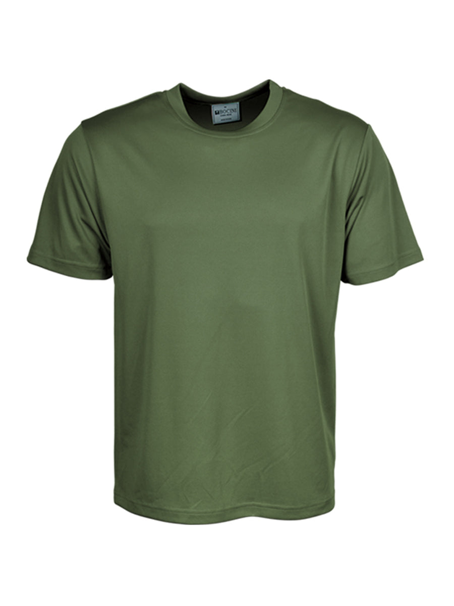 Unisex Adults Plain Breezeway Micromesh Tee Shirt (CT1207)
