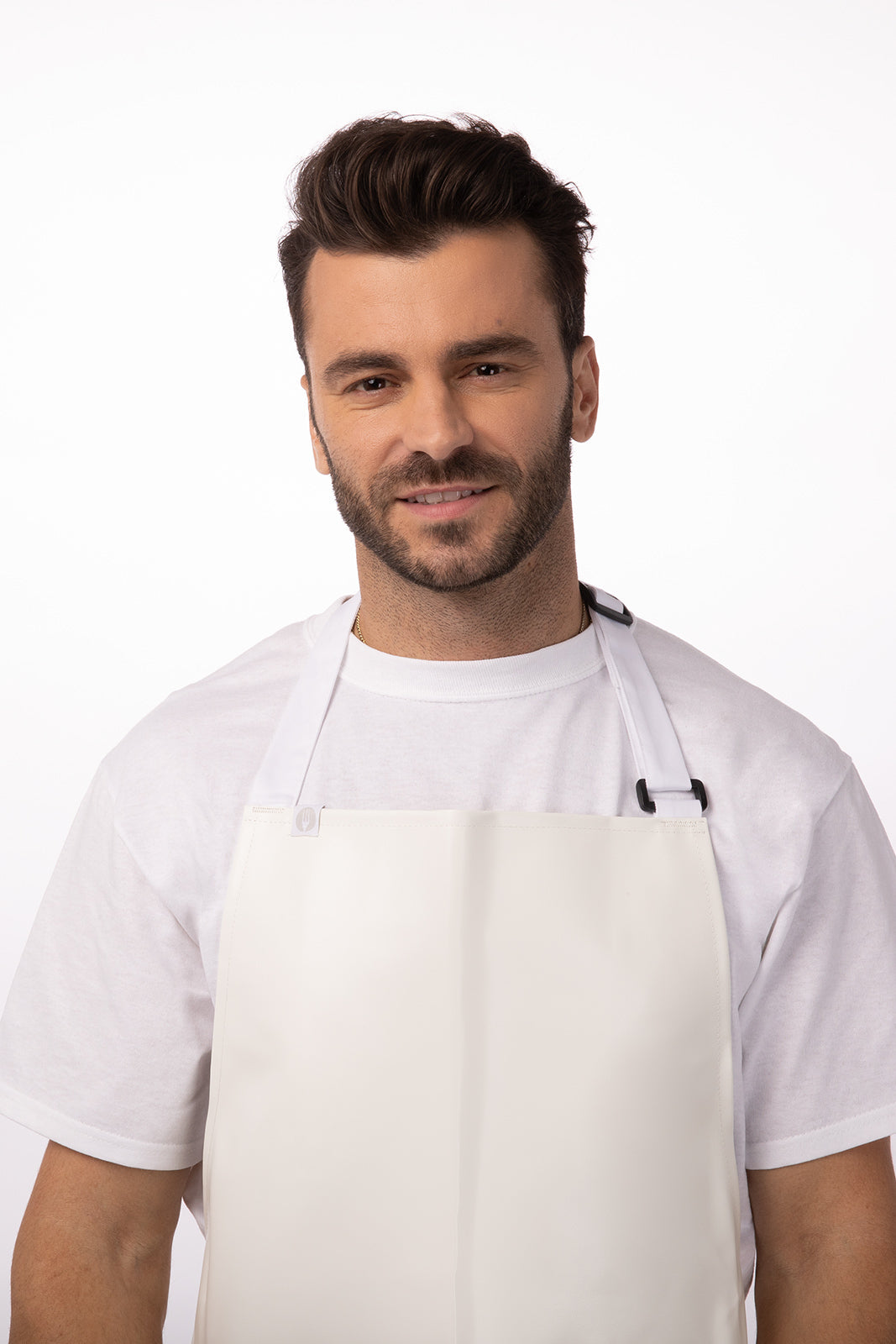 Long PU Bib Apron