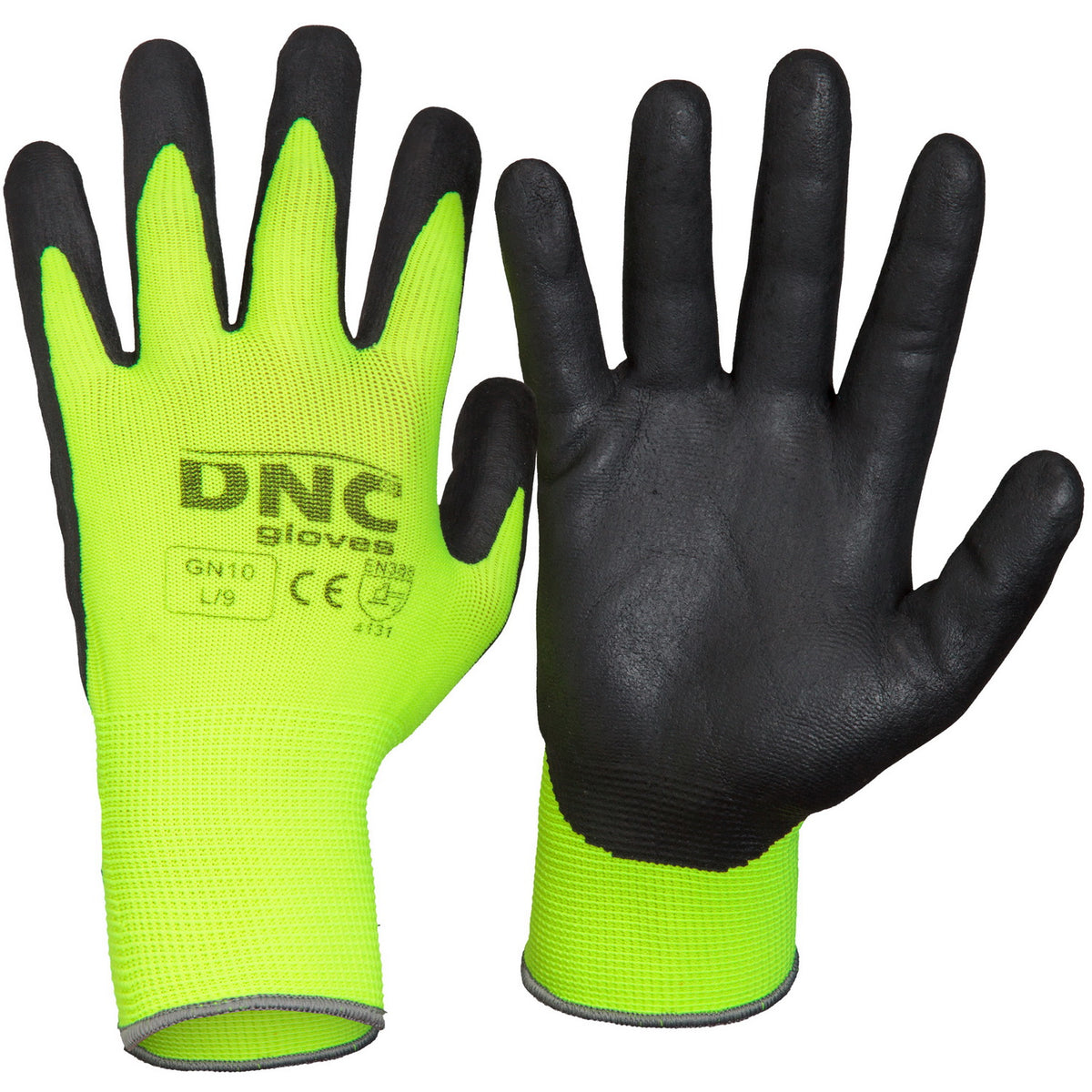 HiVis Nitrile Supaflex — DNC Workwear colour image