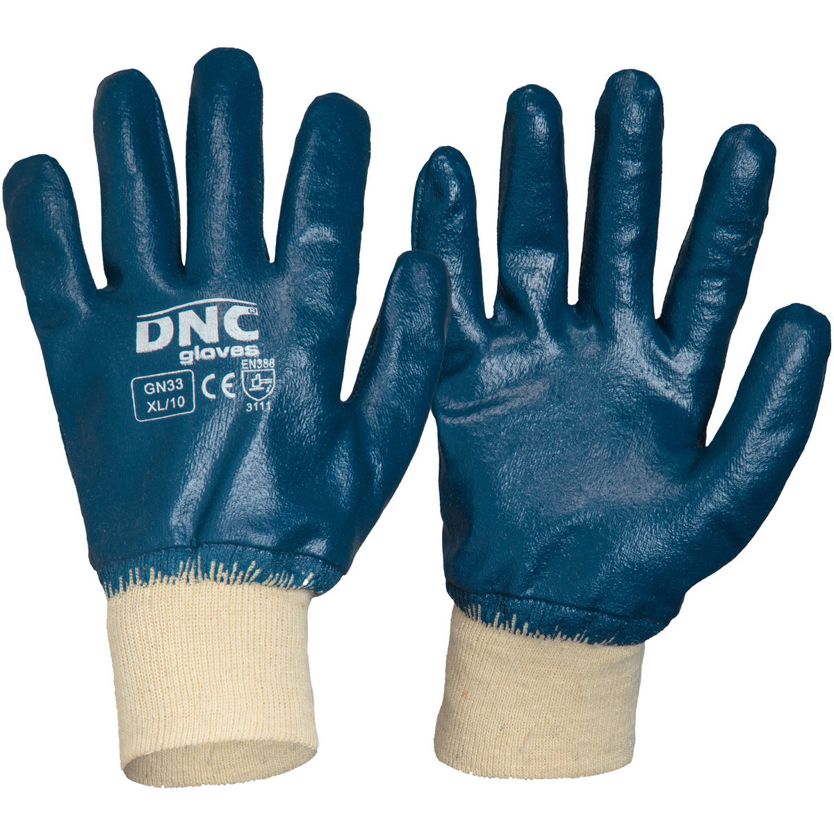 Blue Nitrile Full Dip — DNC Workwear colour image