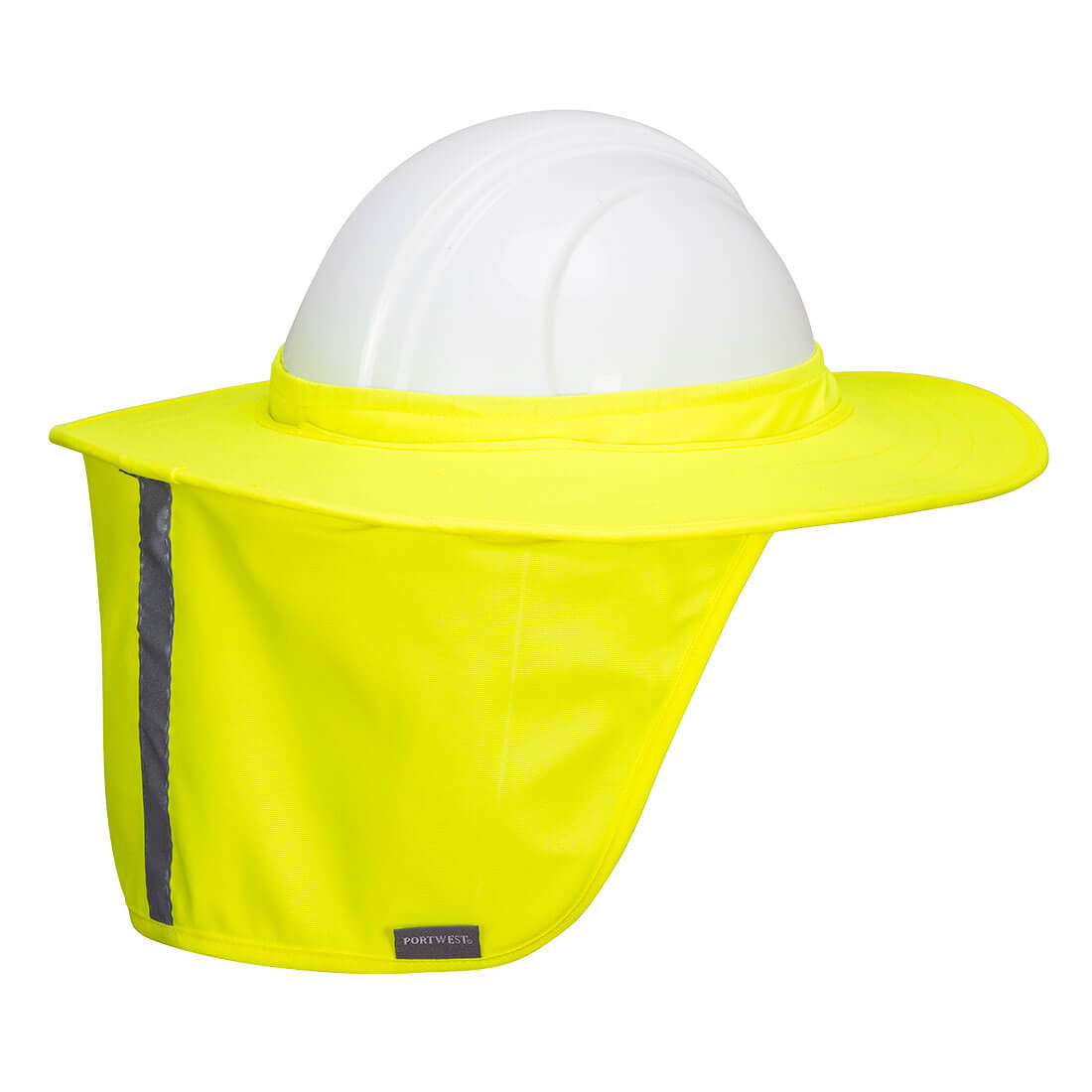 HA21 Hi-Vis Hard Hat Brim with Neck Shade