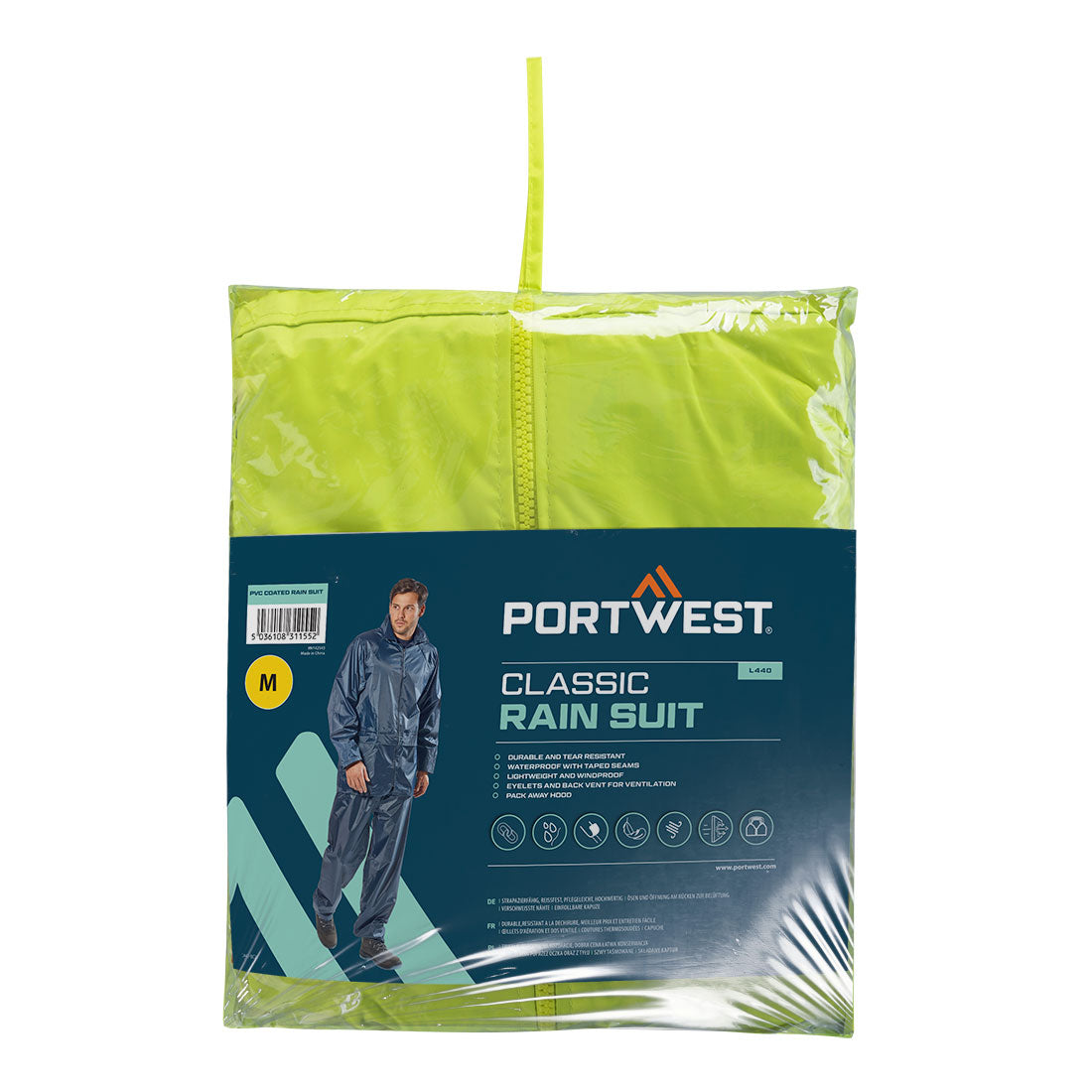 L440 Essentials Rainsuit (2 Piece Suit)