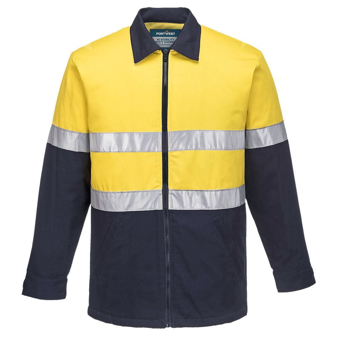 MJ987 Hi-Vis Contrast Insulated Work Jacket