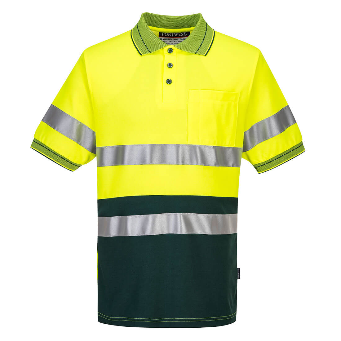 MP310 Hi-Vis Cotton Comfort Contrast Polo Shirt S/S