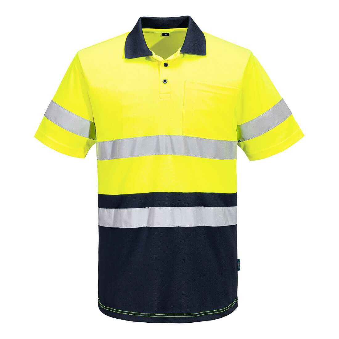MP616 Hi-Vis Contrast Polo Shirt S/S