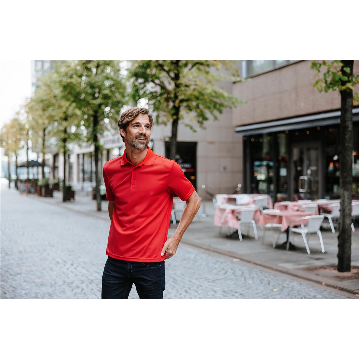 Men's Eclipse Pique Polo — image 3