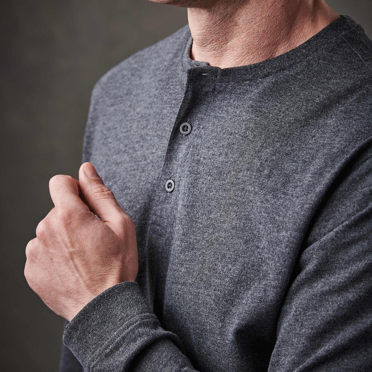 Men's Torcello L/S Henley — image 5